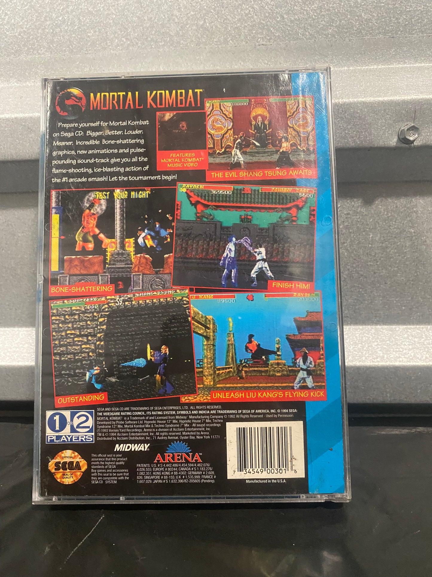 Mortal Kombat Sega CD