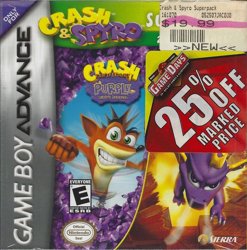 Crash & Spyro Superpack (Cosmetically Flawed)
