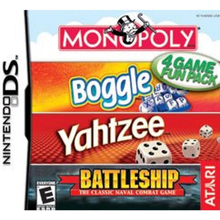 Monopoly - Boggle - Yahtzee - Battleship (DS)