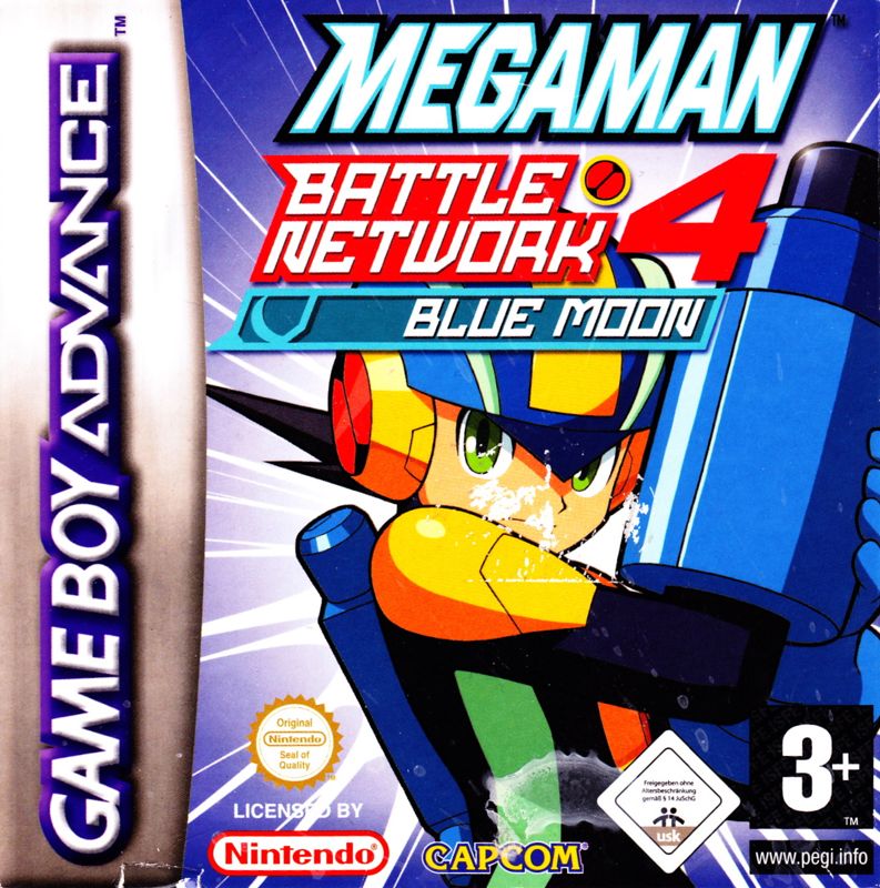Mega Man Battle Network 4: Blue Moon (Cosmetically Flawed)