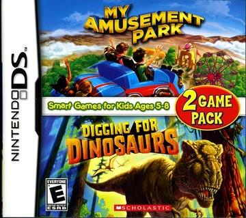 My Amusement Park / Digging for Dinosaurs Game Pack (loose)