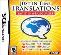 Just in Time Translations (loose)