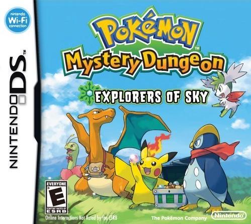 Pokémon Mystery Dungeon: Explorers of Sky (DS)