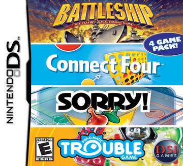Battleship - Connect Four - Sorry! - Trouble (loose)