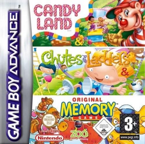 Candy Land / Chutes & Ladders / Original Memory Game (loose)