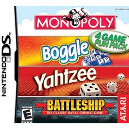Monopoly - Boggle - Yahtzee - Battleship (DS)