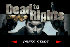 Dead to Rights (Cosmetically Flawed)