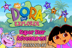 Dora the Explorer: Super Star Adventures (Cosmetically Flawed)