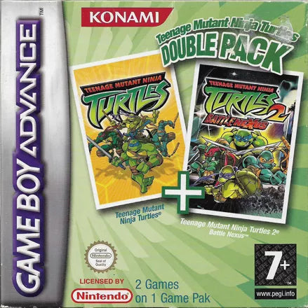Teenage Mutant Ninja Turtles: Double Pack (Cosmetically Flawed)