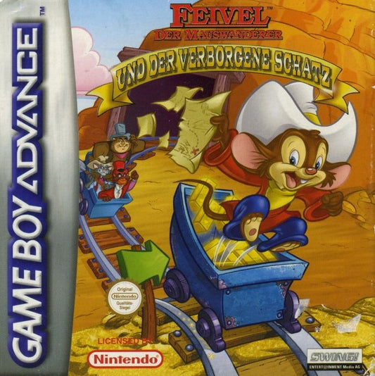 An American Tail: Fievel's Gold Rush (Cosmetically Flawed)